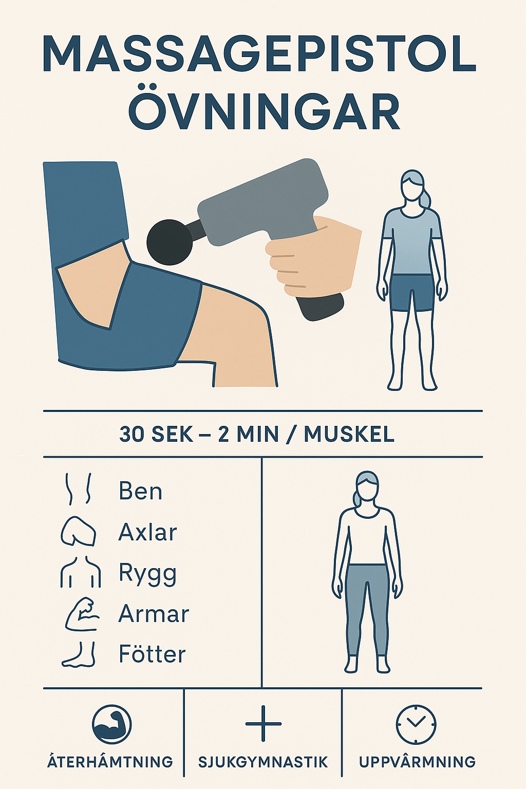 Massage Gun Exercises – for Recovery, Physiotherapy and Warm-Up