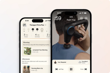 Guided routines in the therabody app