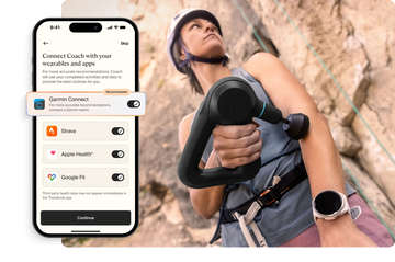 Garmin connect implementation to Therabody App